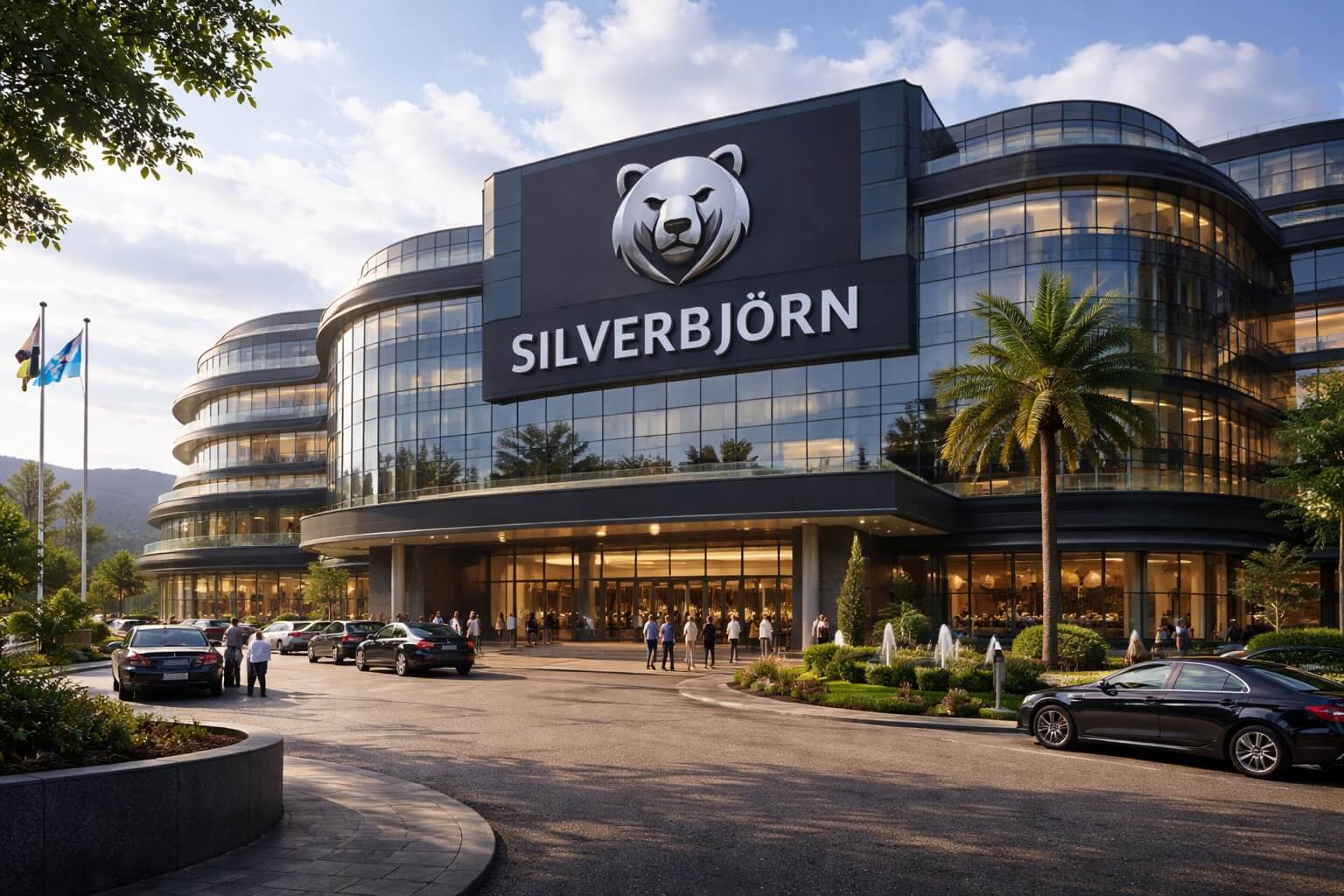 Silverbjörn Hotel Exteriör